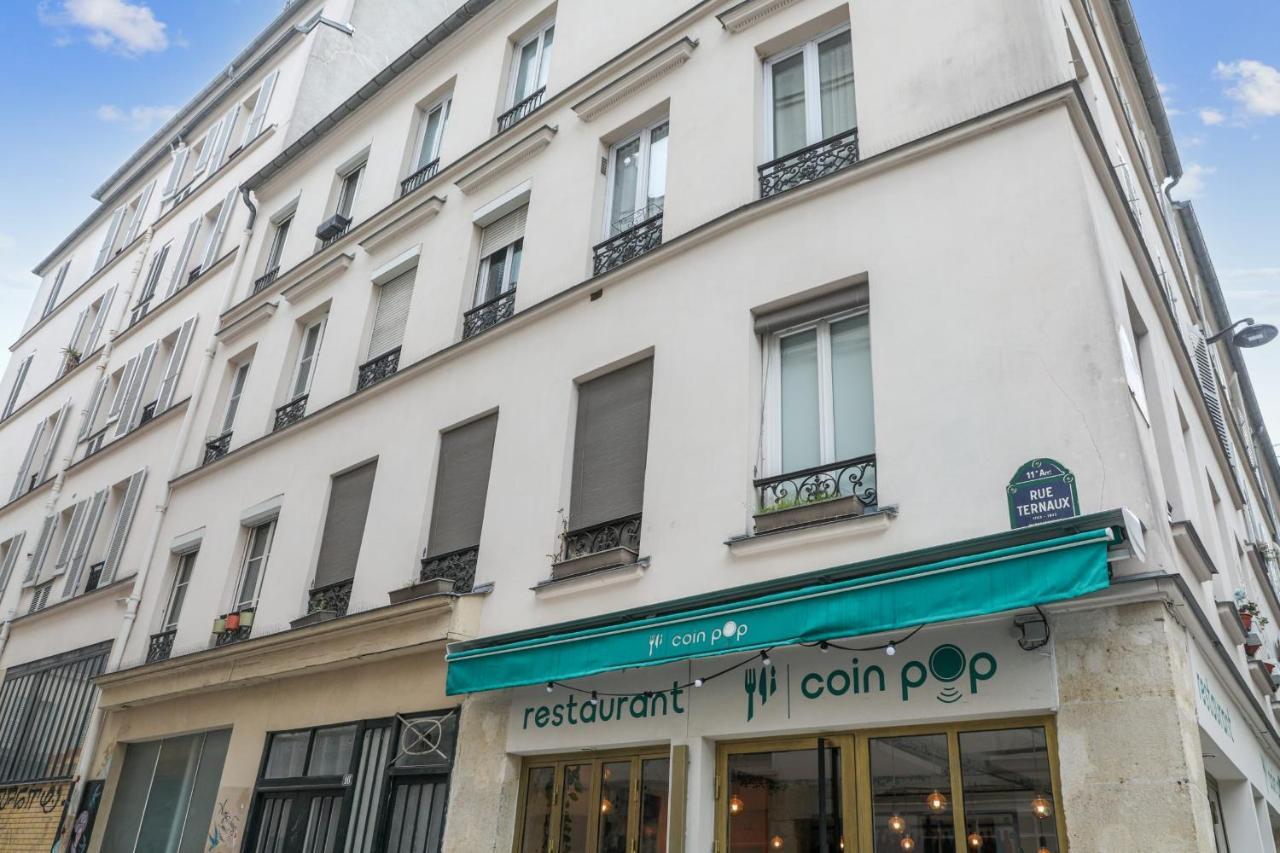 Ferienwohnung Comfortable 1Br In The 11Th District Of Paris - Welkeys Exterior foto